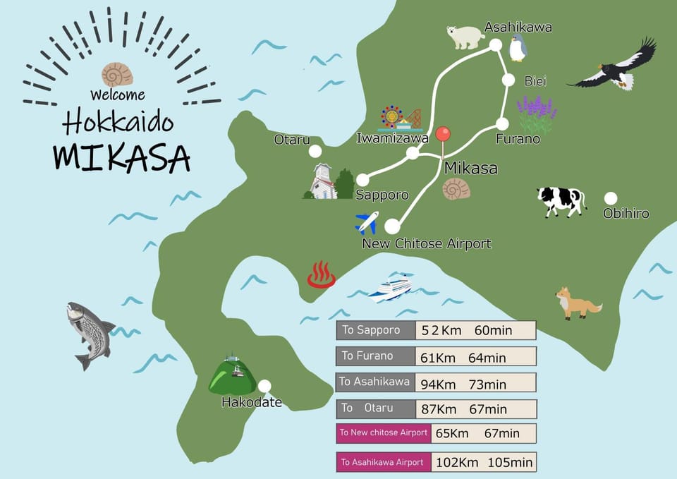空彩 -sorairo2- 札幌と富良野のまんなか House in Hokkaido Prefecture