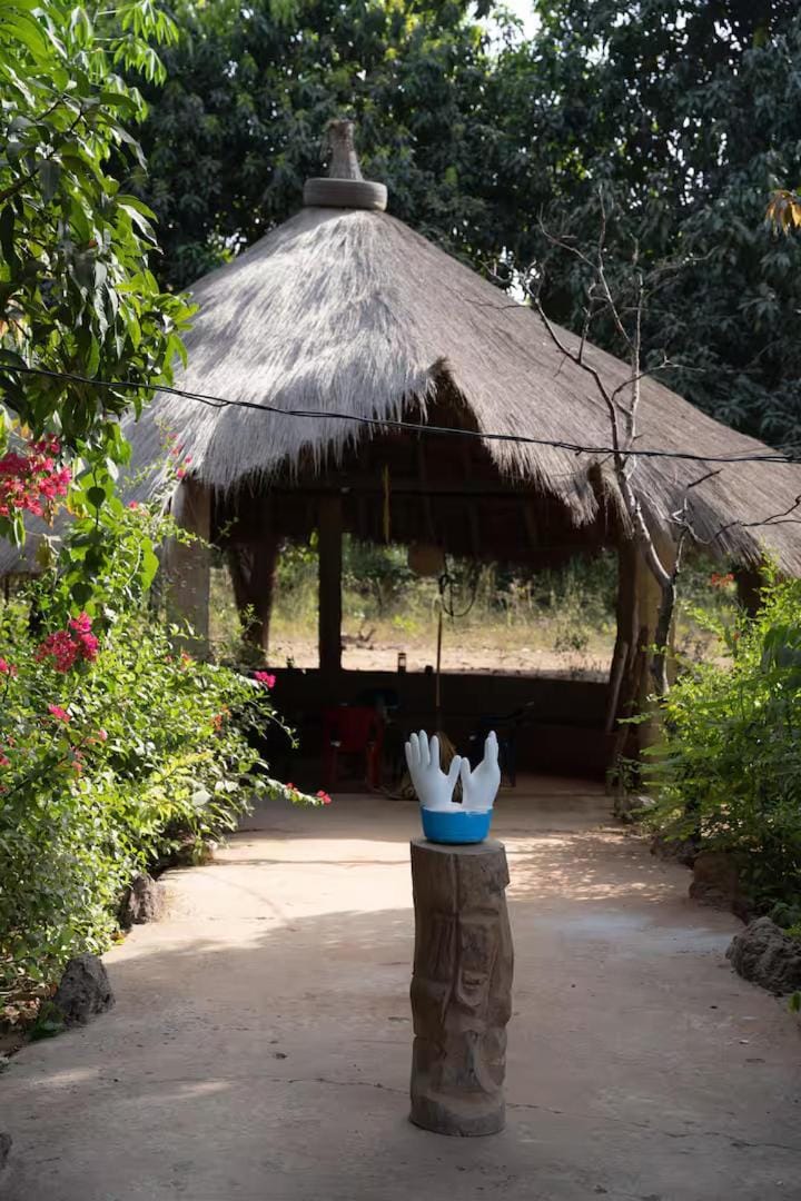 Restaurant/places to eat, Natural landscape, Lounge or bar, Garden view