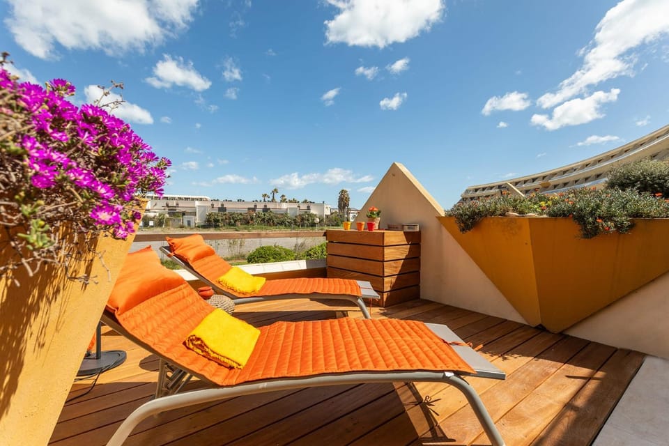 Patio, sunbed