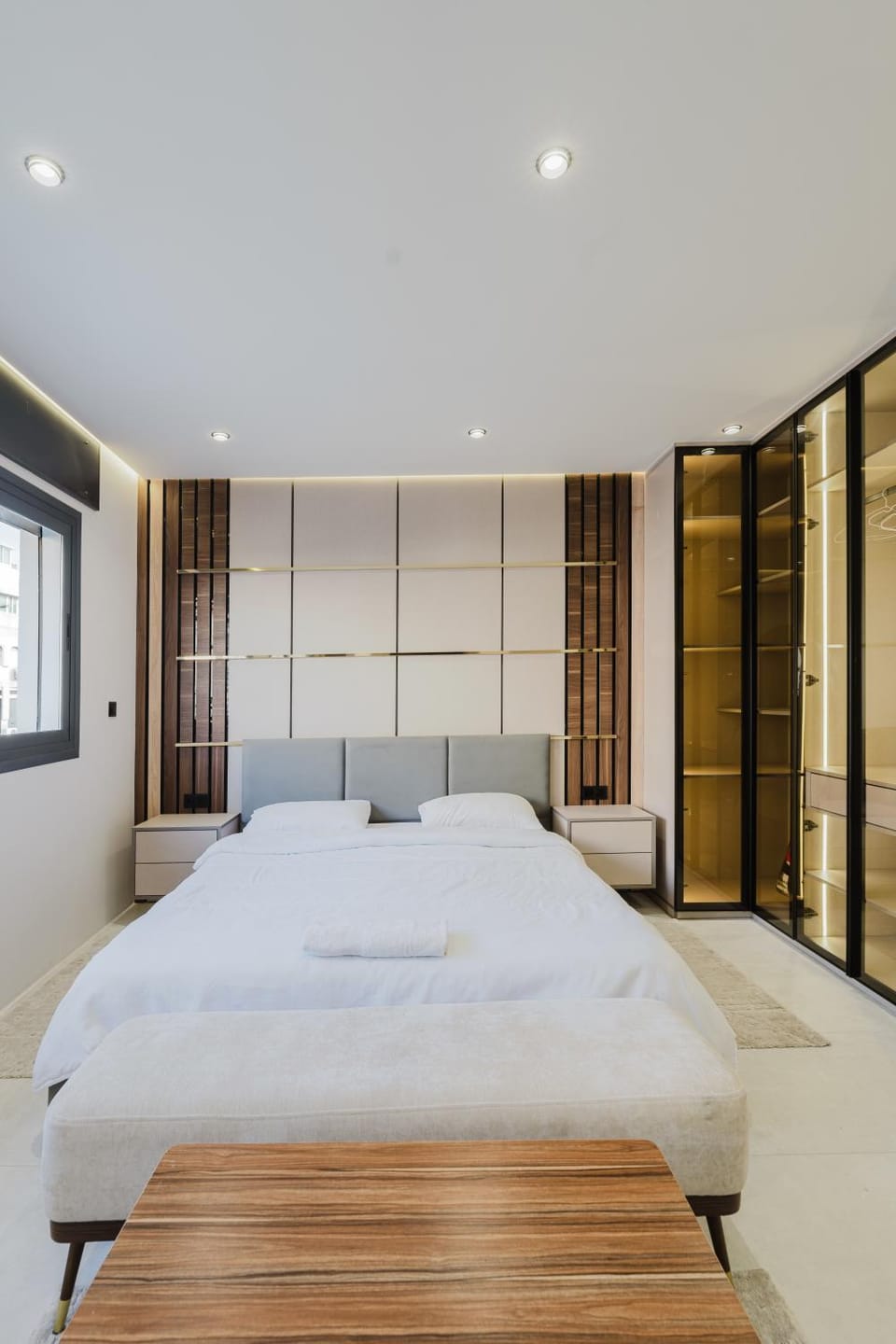 Bed, Photo of the whole room, Bedroom, wardrobe