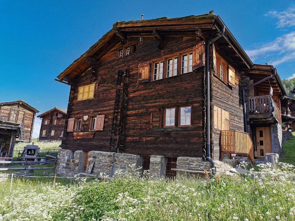 Heimelige Wohnung in einem Walliser Haus Apartment in Canton of Valais