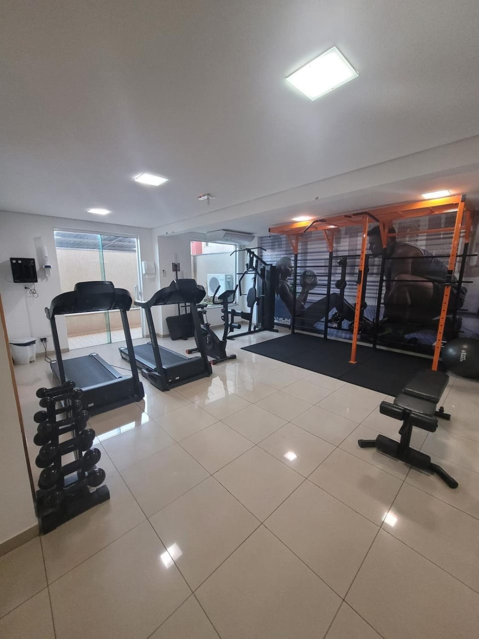 Academia Unip Fatesa hospUnimed Apartment in Ribeirão Preto