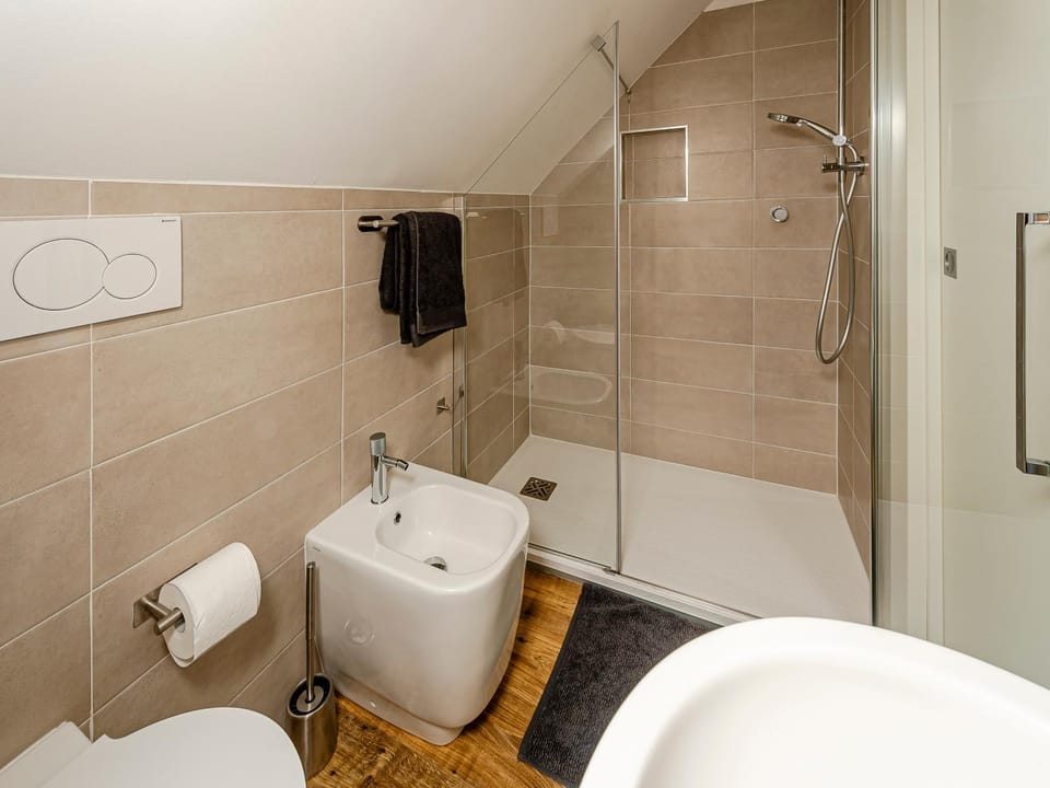 Shower, Toilet, Bathroom, towels