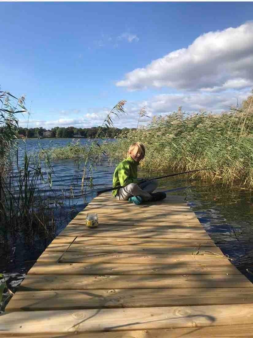 Cabin in the forest by the lake Cabin in Stockholm County