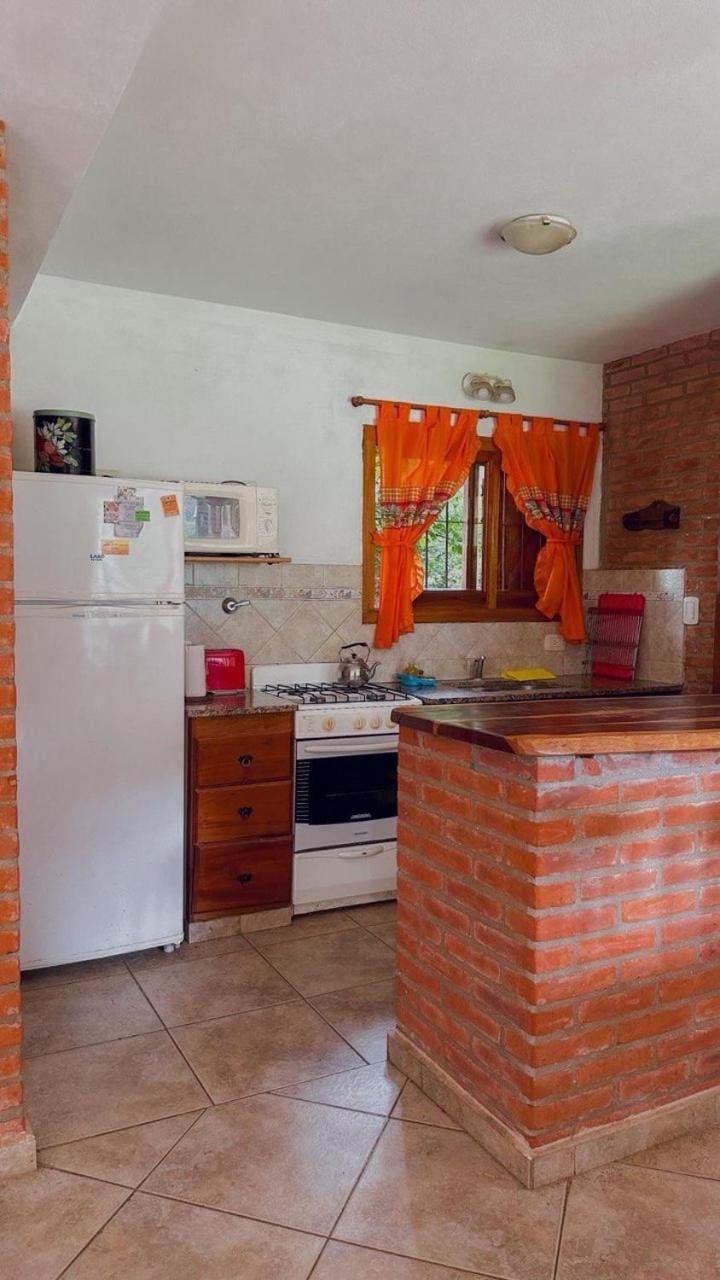 Kitchen or kitchenette, oven