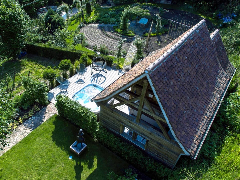 Bird's eye view, Garden, Spa and wellness centre/facilities, Area and facilities