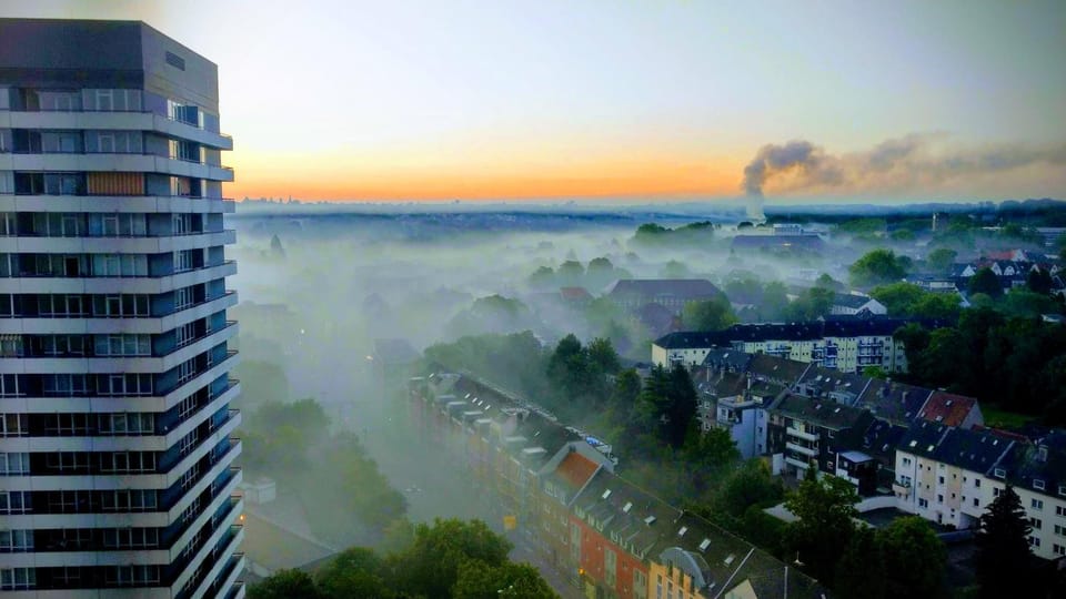 City view, Sunrise