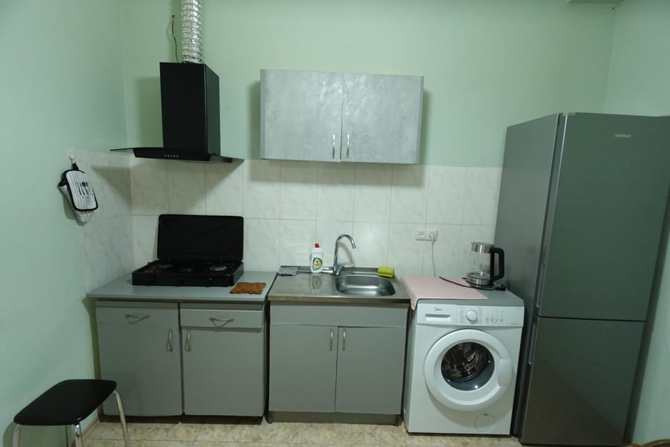 washing machine, kitchen