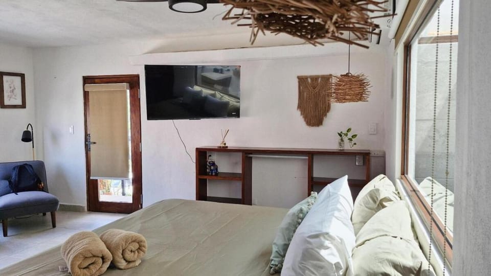 Bed, TV and multimedia