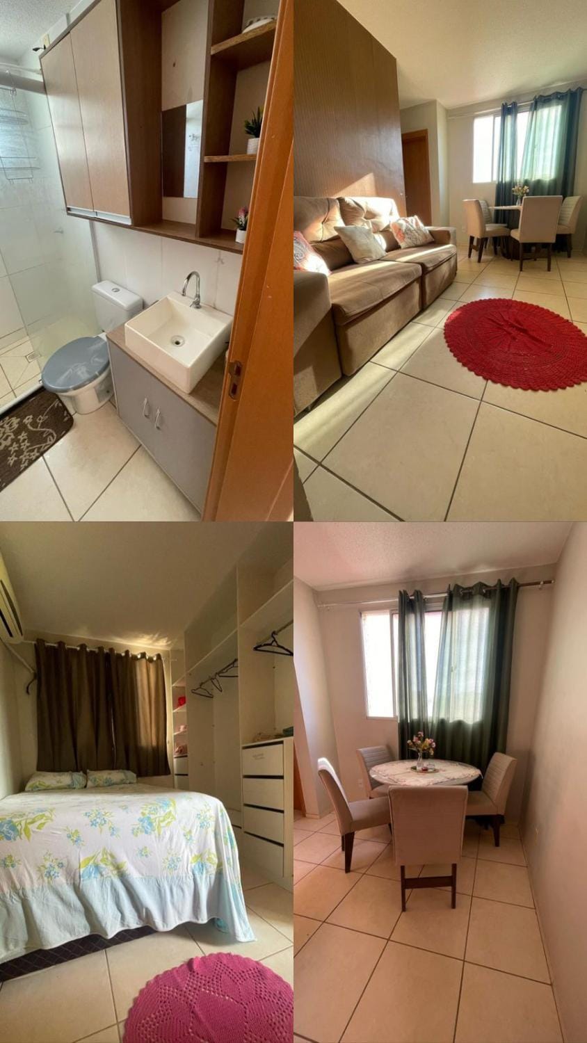 Apartamento no precinho Apartment in State of Mato Grosso, Brazil