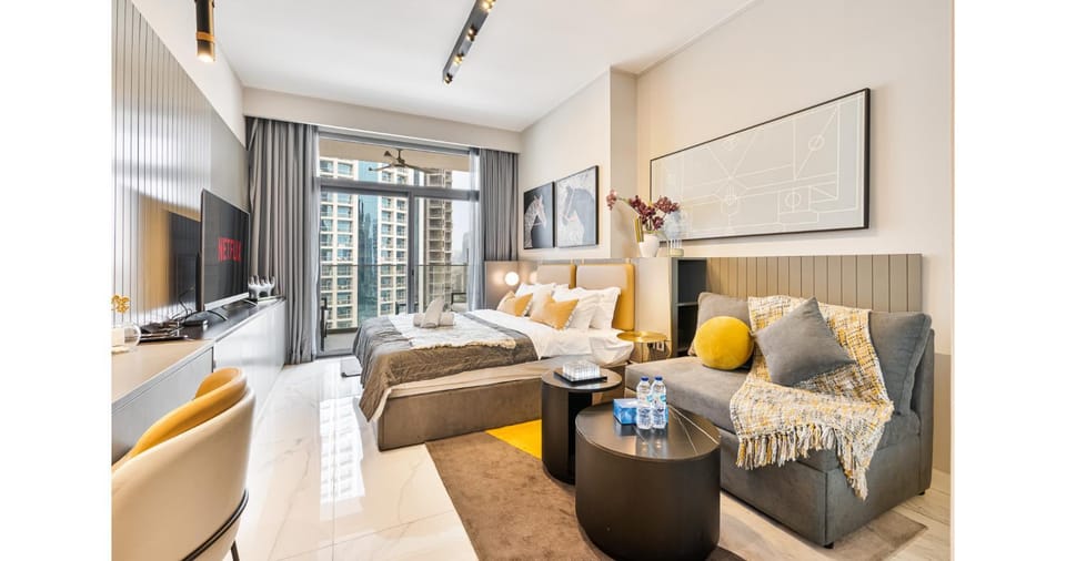 Bed, Living room, Photo of the whole room, Bedroom