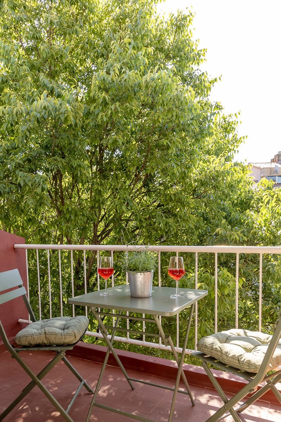 Balcony/Terrace, Seating area, Garden view