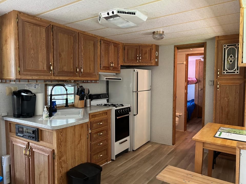 Kitchen or kitchenette, Dining area, oven