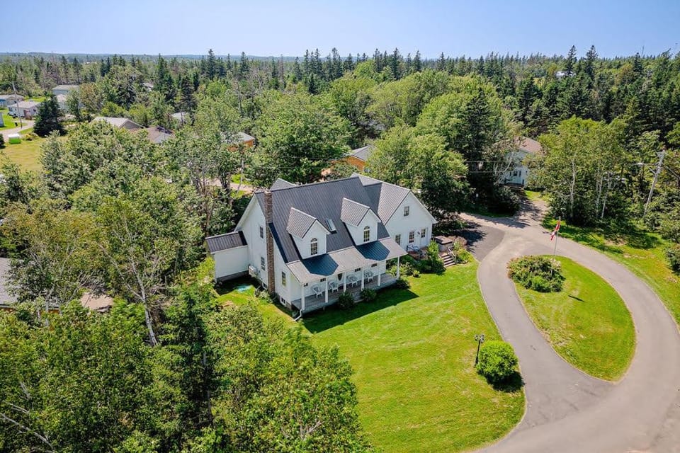 Neighbourhood, Natural landscape, Bird's eye view