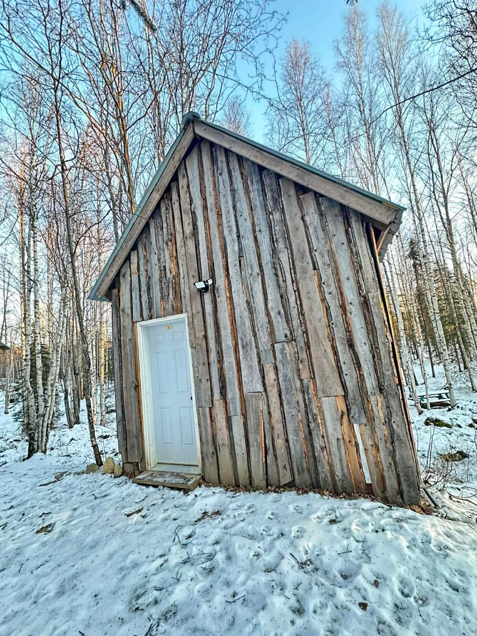 Property building, Day, Winter
