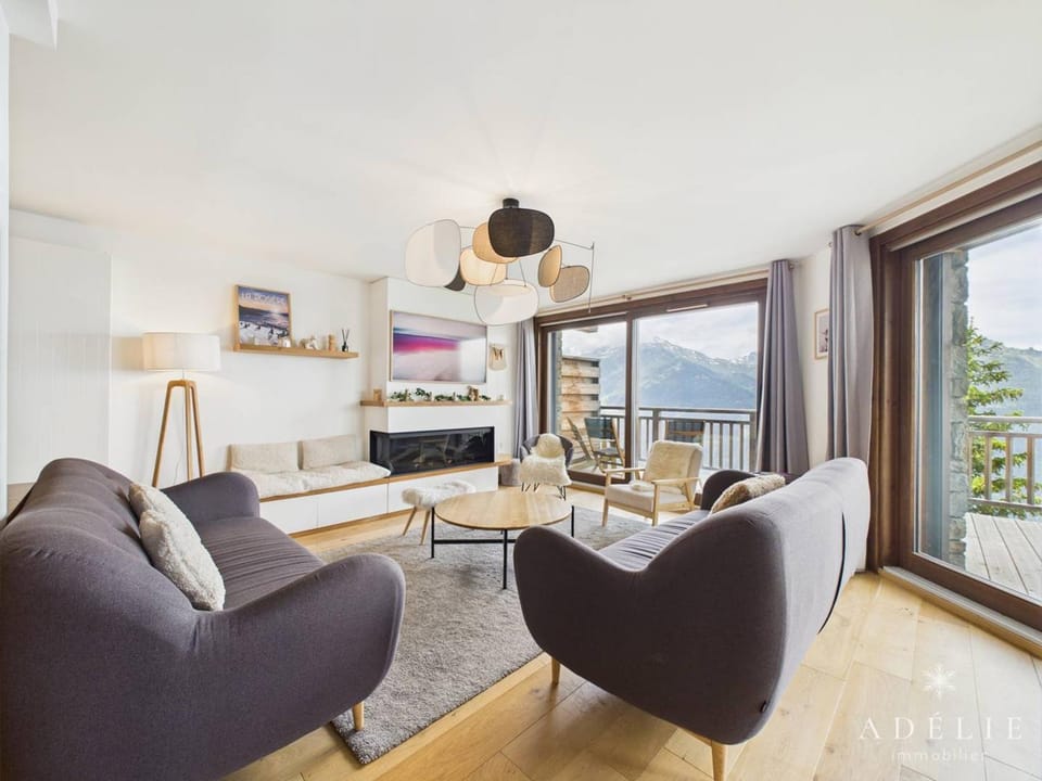 Appartement spacieux au centre station, 10 pers, parking inclus - FR-1-398-685 Apartment in Montvalezan