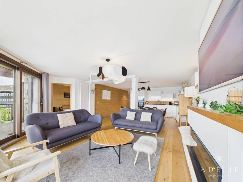 Appartement spacieux au centre station, 10 pers, parking inclus - FR-1-398-685 Apartment in Montvalezan