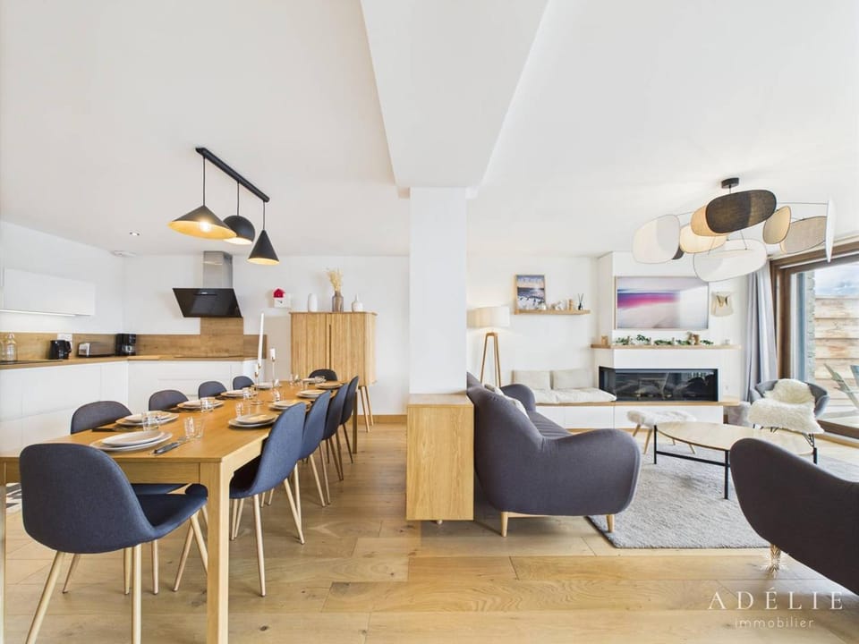 Appartement spacieux au centre station, 10 pers, parking inclus - FR-1-398-685 Apartment in Montvalezan