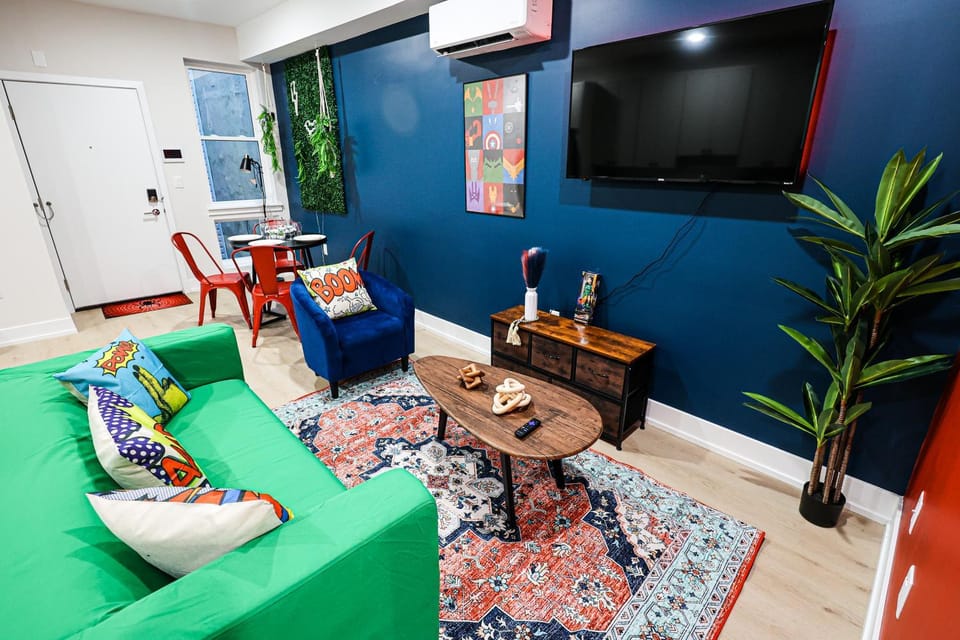 Superhero Stay Marvel Fan Paradise Apartment in Philadelphia