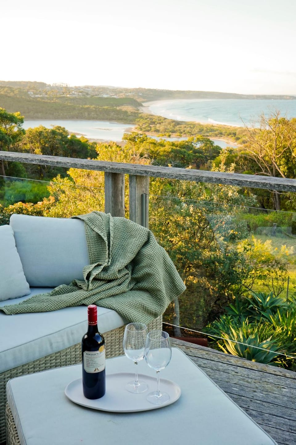 Balcony/Terrace, Seating area, Lake view, Sea view
