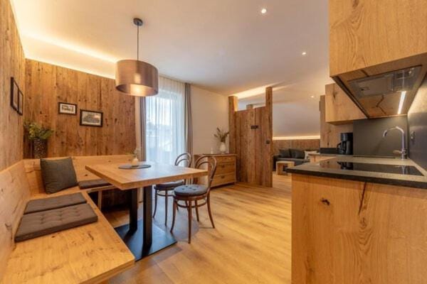 Living room, kitchen