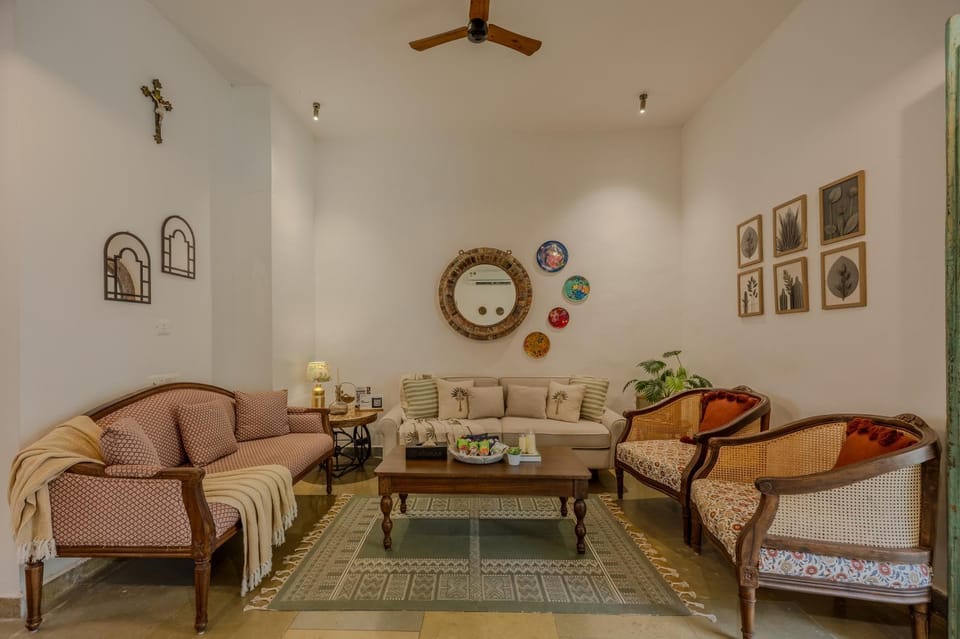 Tranquil Trails- Amayah Neer 3-BHK Villa Near Assagao Villa in Goa, India