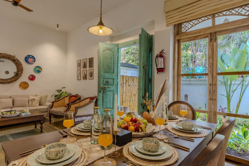 Tranquil Trails- Amayah Neer 3-BHK Villa Near Assagao Villa in Goa, India