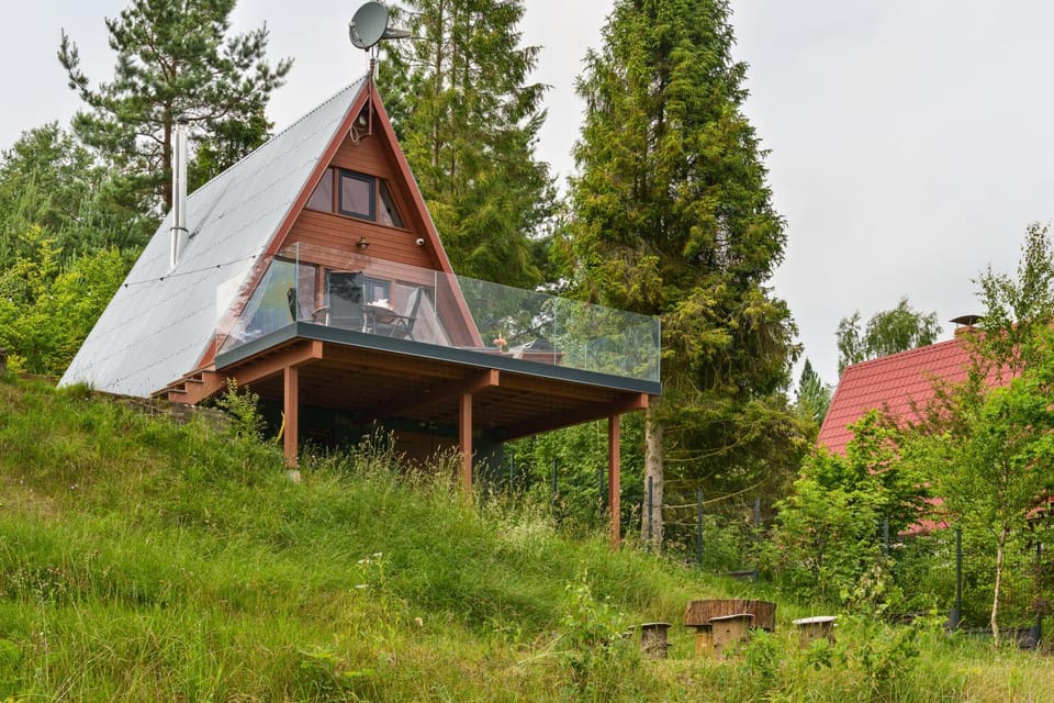 Kaszuby Lake View House in Pomeranian Voivodeship