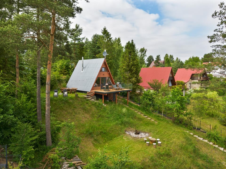 Kaszuby Lake View House in Pomeranian Voivodeship
