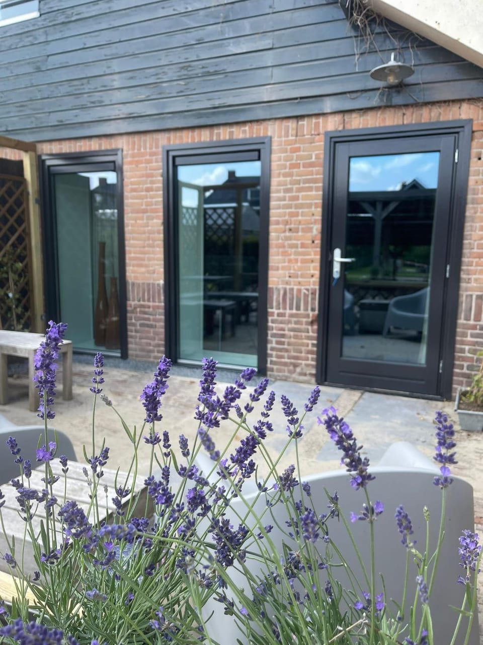 Property building, Patio