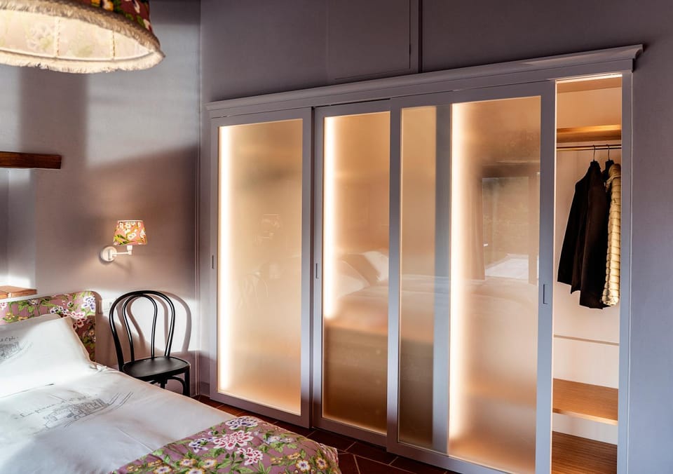 Bed, Bedroom, wardrobe