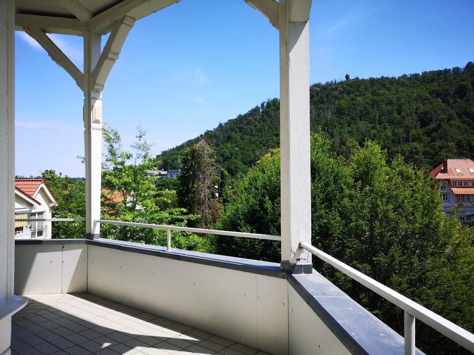 Natural landscape, Balcony/Terrace, Mountain view