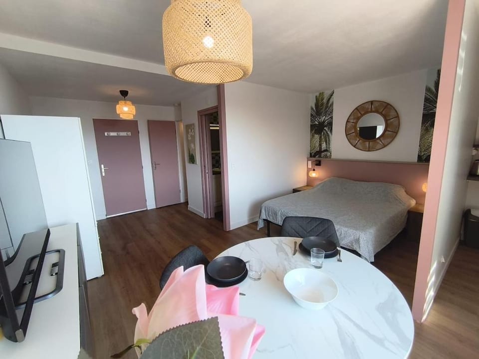 La Roseraie du Château climatisé! Apartment in Gréoux-les-Bains