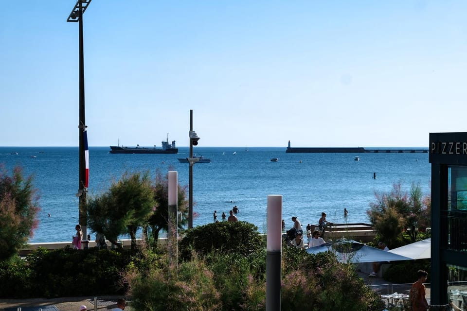 Superbe appartement vue mer et remblai - 6 couchages Apartment in Les Sables-d'Olonne