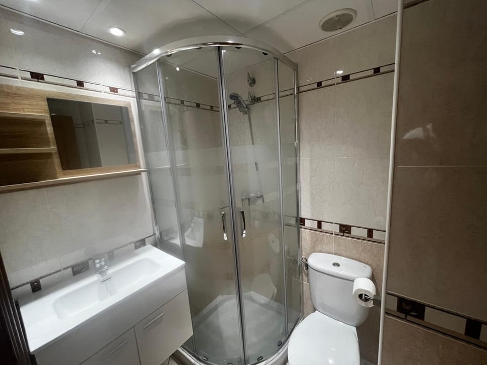 Shower, Toilet, Bathroom, towels