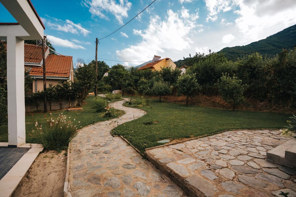 Natural landscape, Garden, Mountain view