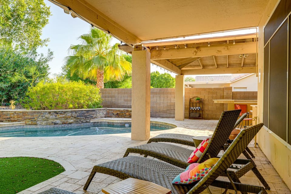 Heated/Cooled Pool: Spacious Mesa Home Near Golf! House in Mesa