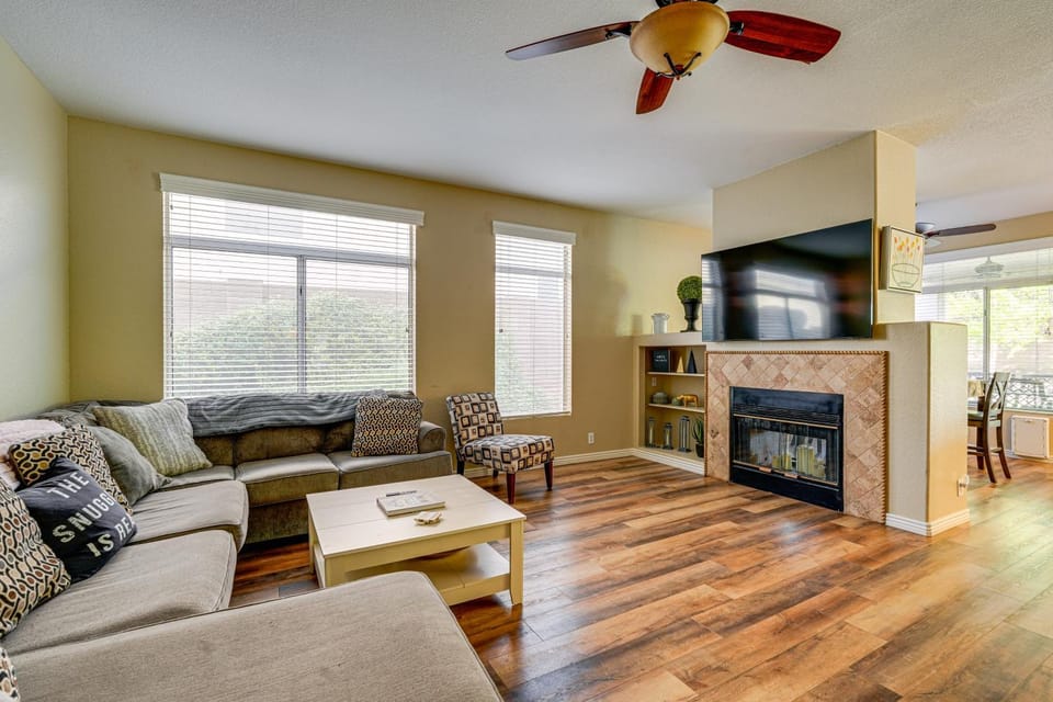 Heated/Cooled Pool: Spacious Mesa Home Near Golf! House in Mesa