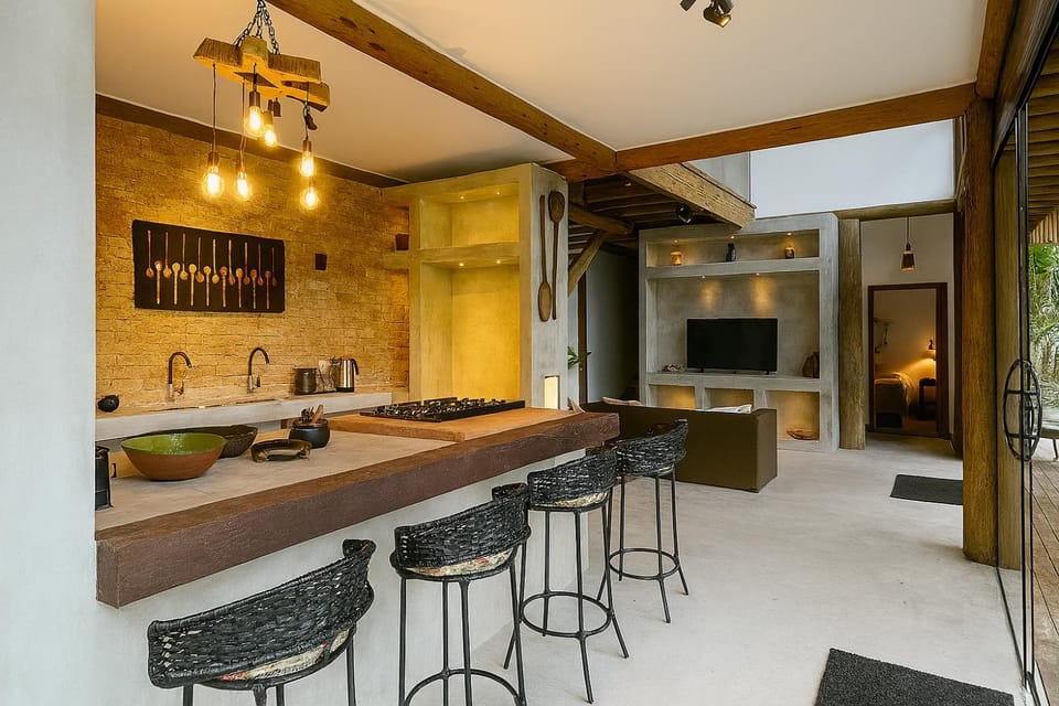 TV and multimedia, Living room, stove, kitchen