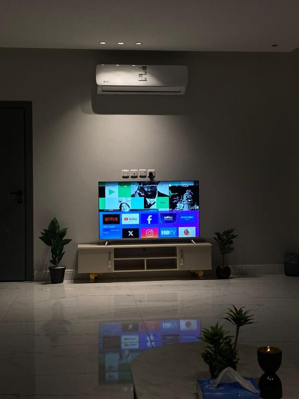 TV and multimedia, air conditioner
