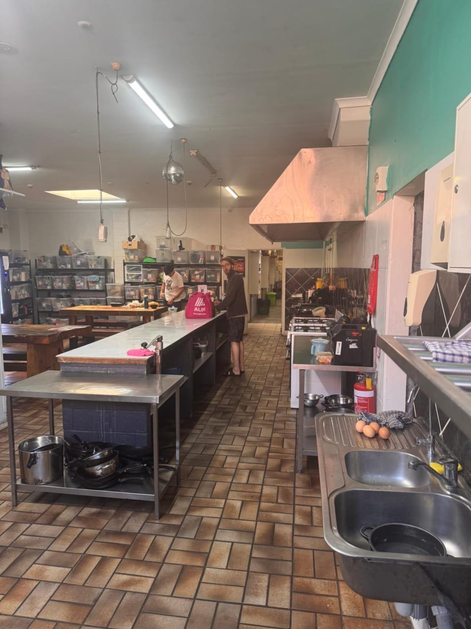 Communal kitchen