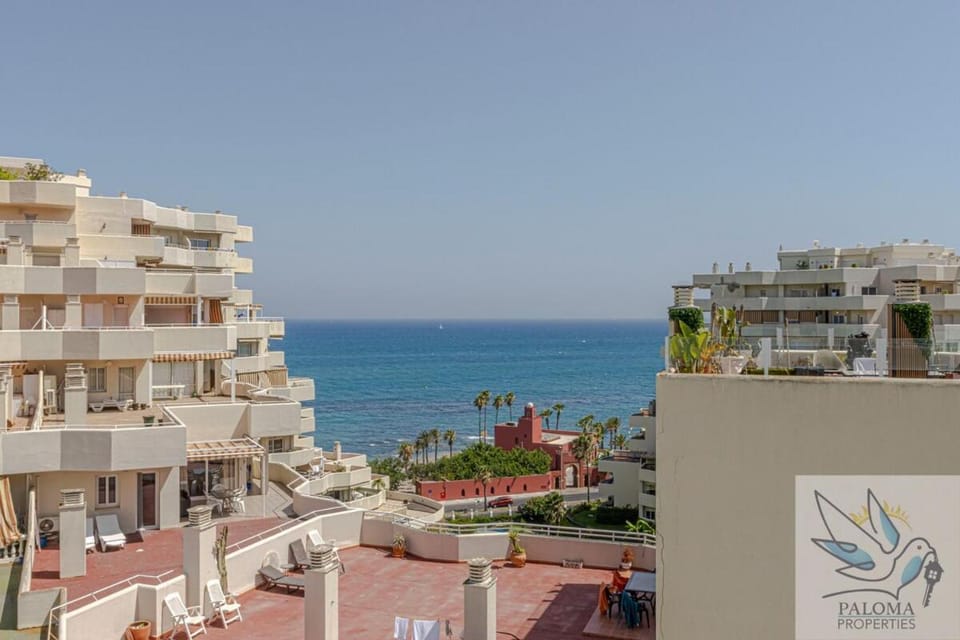 View (from property/room), Balcony/Terrace, Sea view
