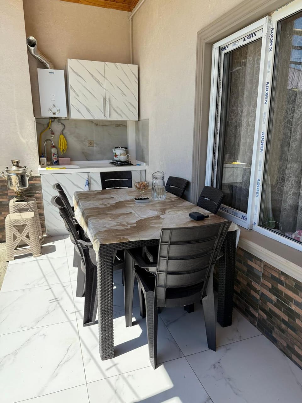 4-room courtyard, holiday house, Nardaran settlement House in Baku, Azerbaijan