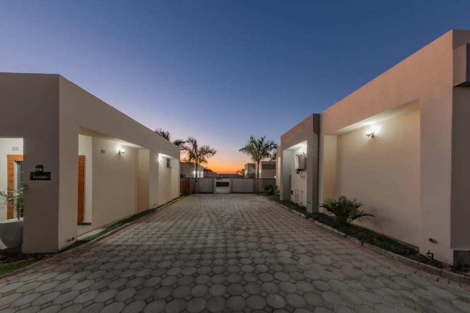 Property building, Sunset