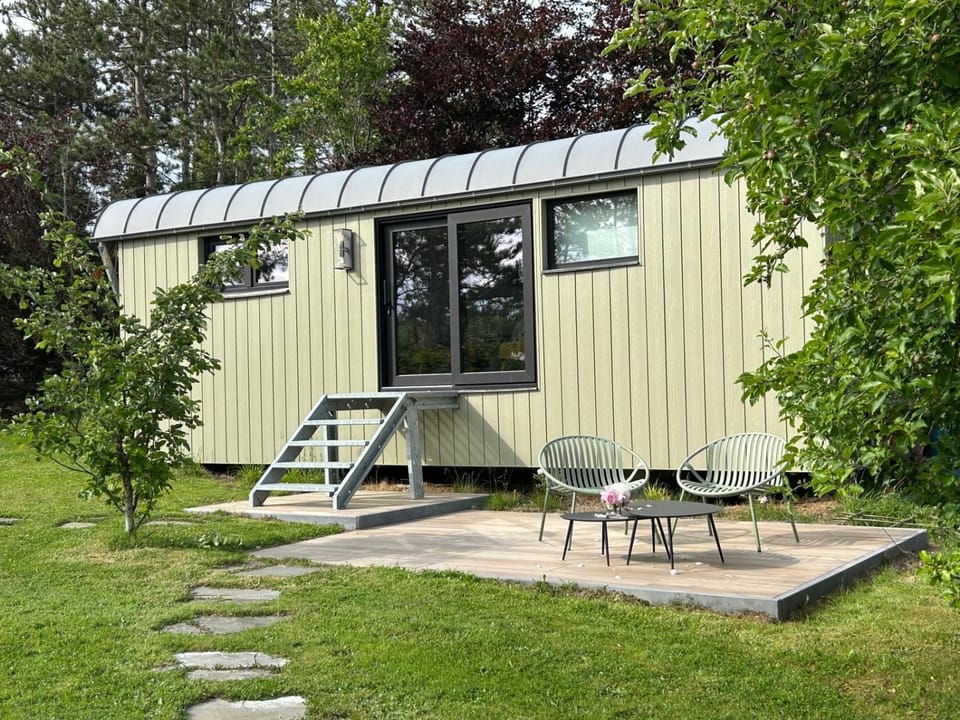 Pine Tree Tiny cottage Chalet in Wallonia, Belgium
