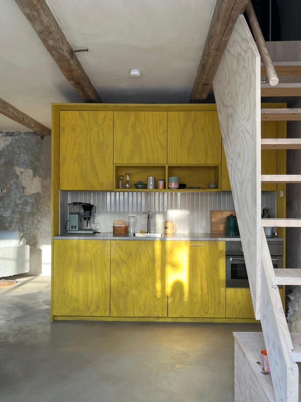 Modern seaside barn House in Skåne County