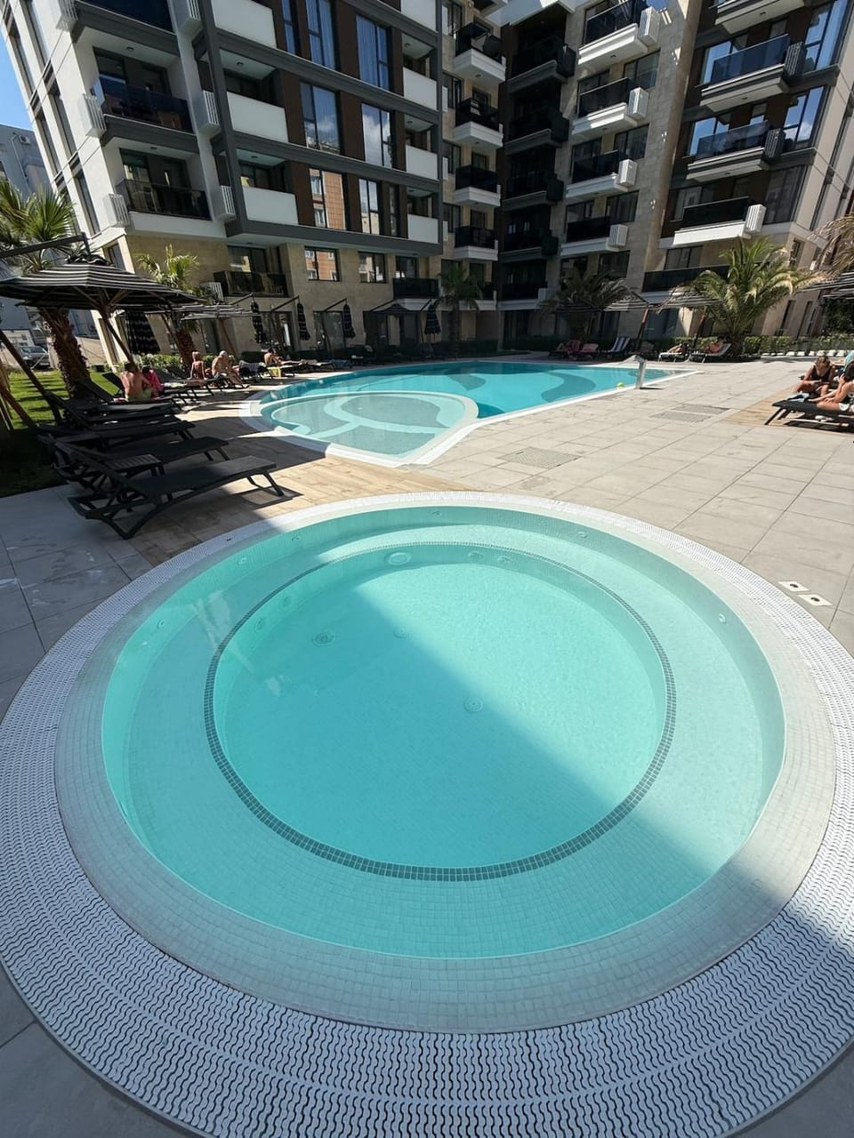 Property building, Pool view, Swimming pool