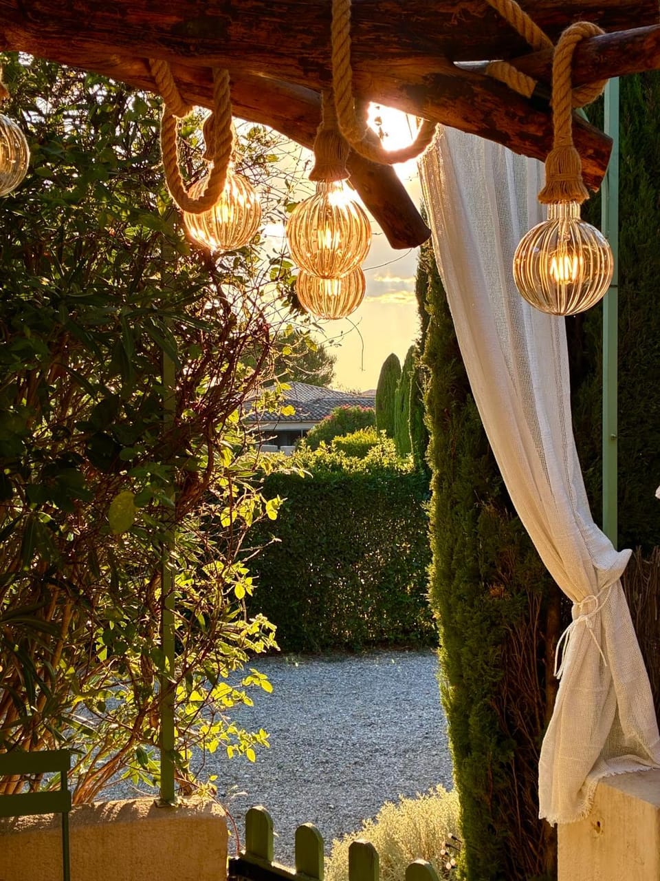 Mazet, the gardens of Luciens House in Saint-Remy-de-Provence