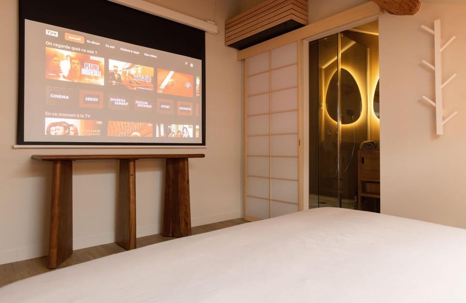 CEVA Suite Sakura - Jacuzzi & Cinéma Centre ville Apartment in Saint-Étienne