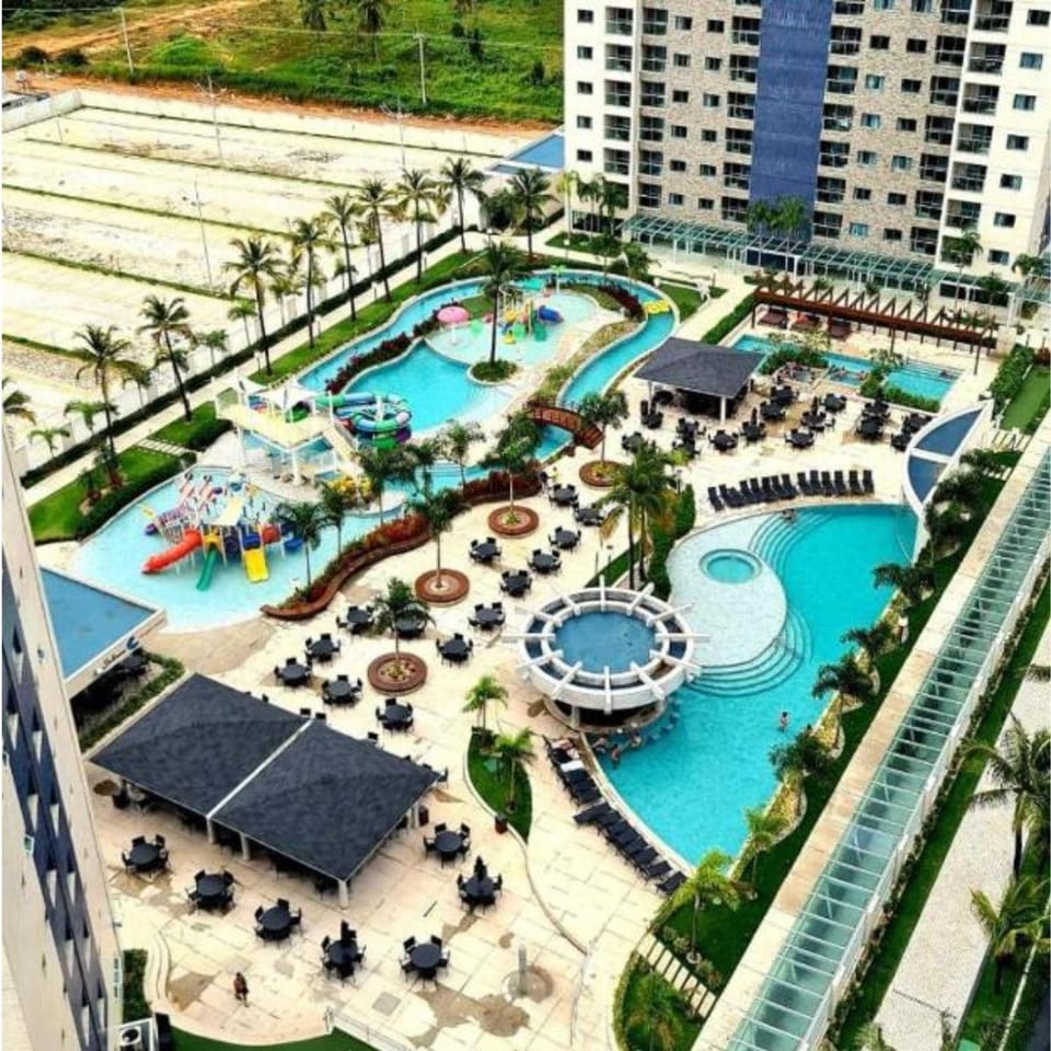 Bird's eye view, Swimming pool